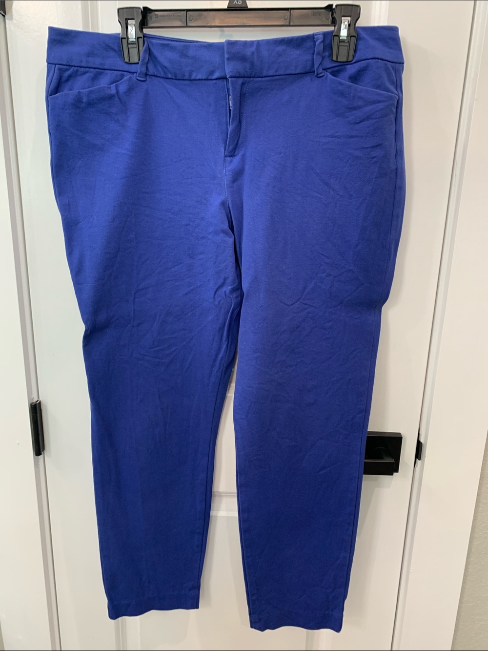 Old Navy Pixie Ankle Pants in Bright Royal Blue